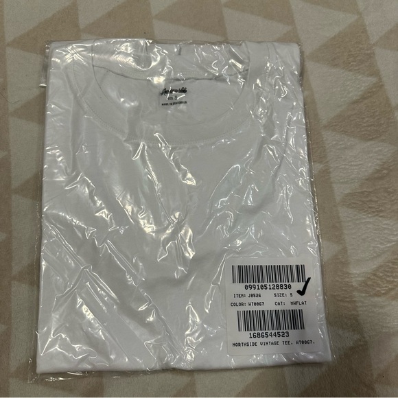 Madewell north side vintage tee shirt white chalk nwot - Picture 4 of 5